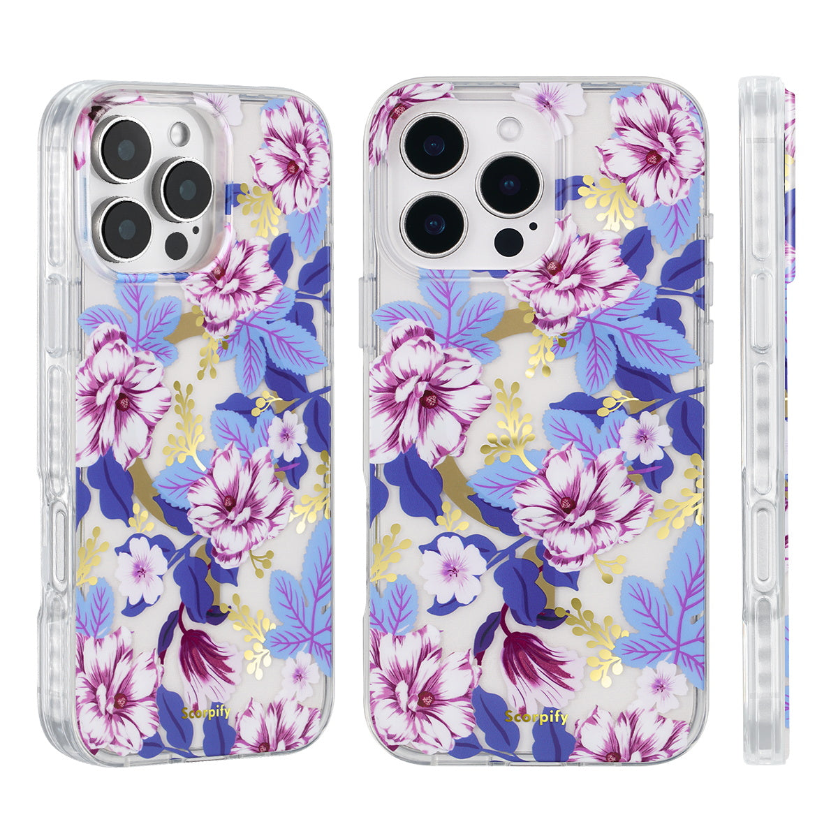 Purple Hibiscus Magnetic iPhone Case
