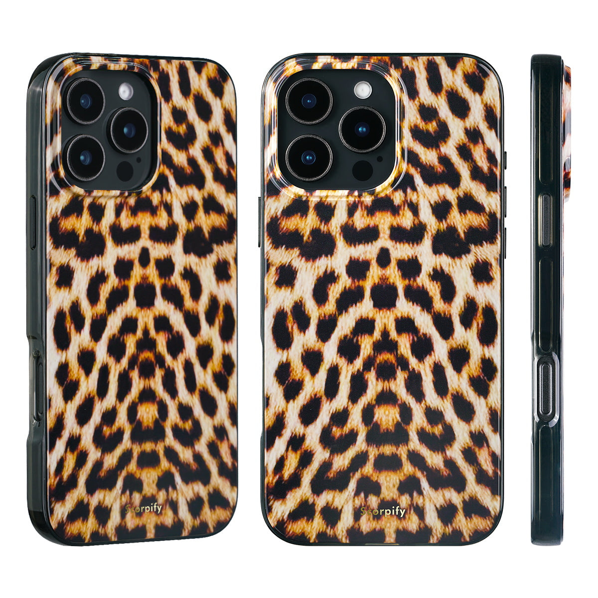 Leopard Fur Print Magnetic iPhone Case