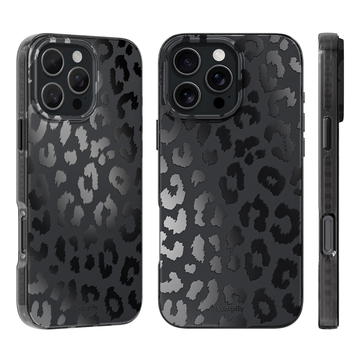 Black Leopard Magnetic iPhone Case