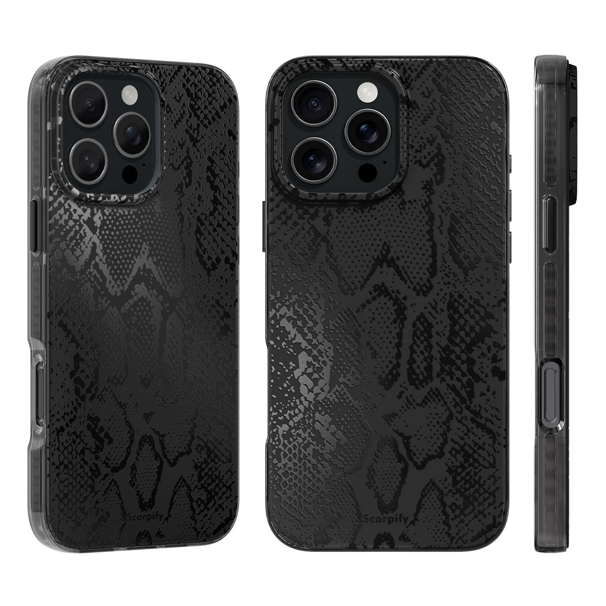 Matte Black Snake MagSafe iPhone Case Matte Black Snake MagSafe iPhone Case
