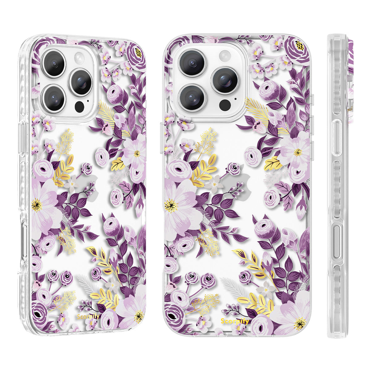 Purple Nemophila iPhone Case