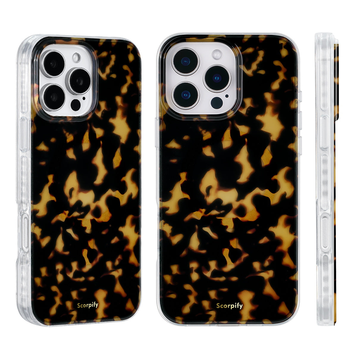 Dark Brown Tortoise Shell MagSafe iPhone Case Dark Brown Tortoise Shell MagSafe iPhone Case
