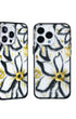 Scorpify Aesthetic Black Flower iPhone Case