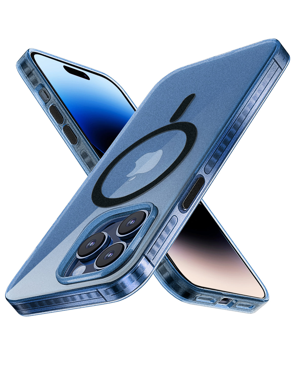 Matte Blue Magnetic iPhone Case
