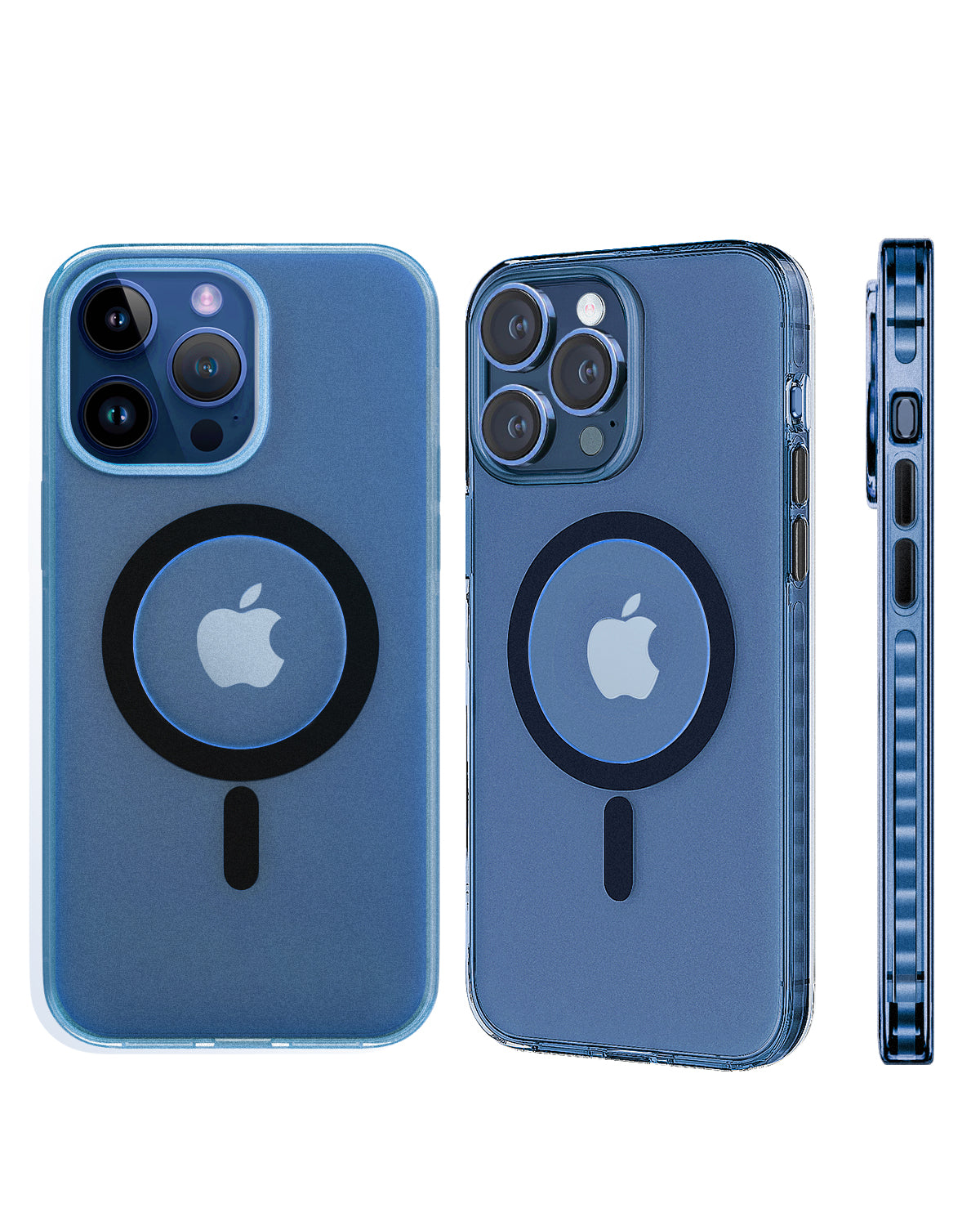 Matte Blue Magnetic iPhone Case