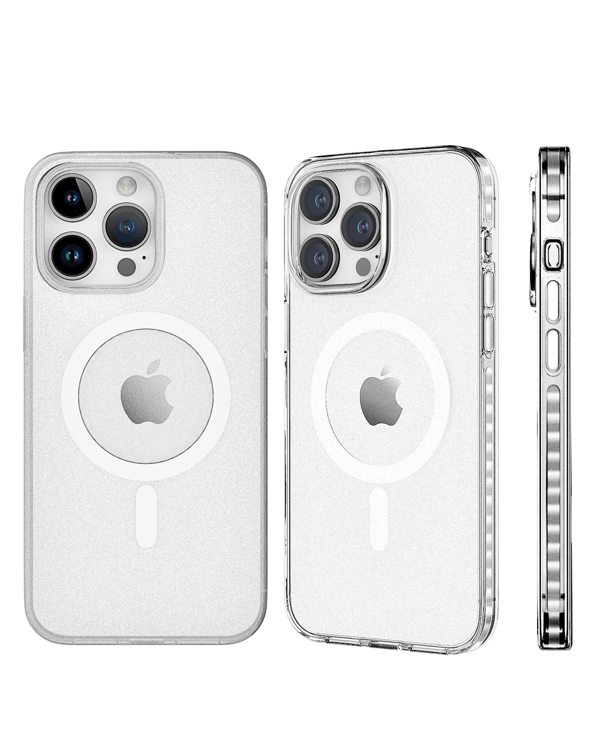 Matte White Magnetic iPhone Case