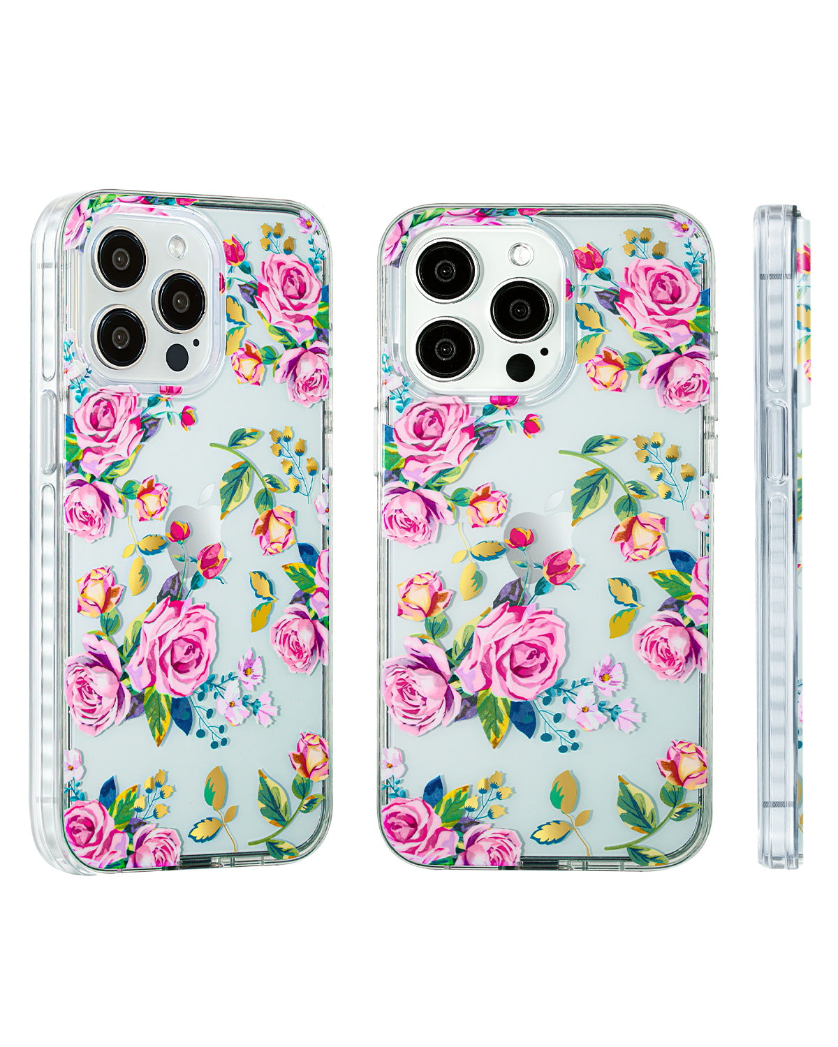 Elegant floral iPhone case inspired by delicate roses