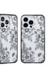 Elegant iPhone Case With Butterfly Loves Flower Artwork