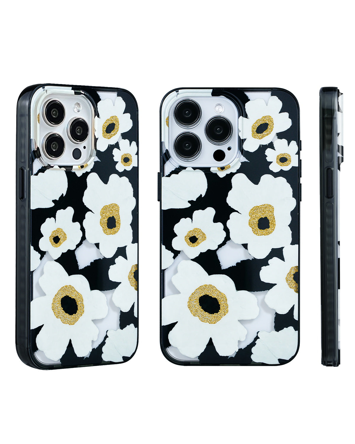 Floral iPhone Case With Delicate Corn Poppy Bloom Print