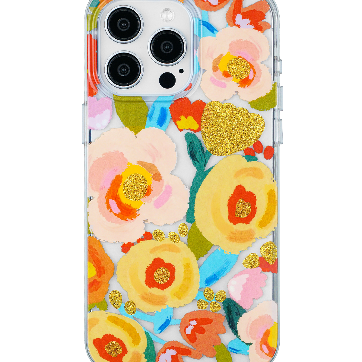Floral Gold Heronsbill iPhone Case By Scorpify