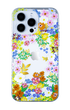 Vibrant floral iPhone case with summer garden motif