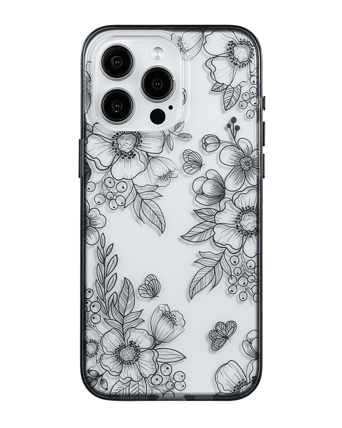 Butterfly Loves Flower iPhone Case With Soft Floral Design