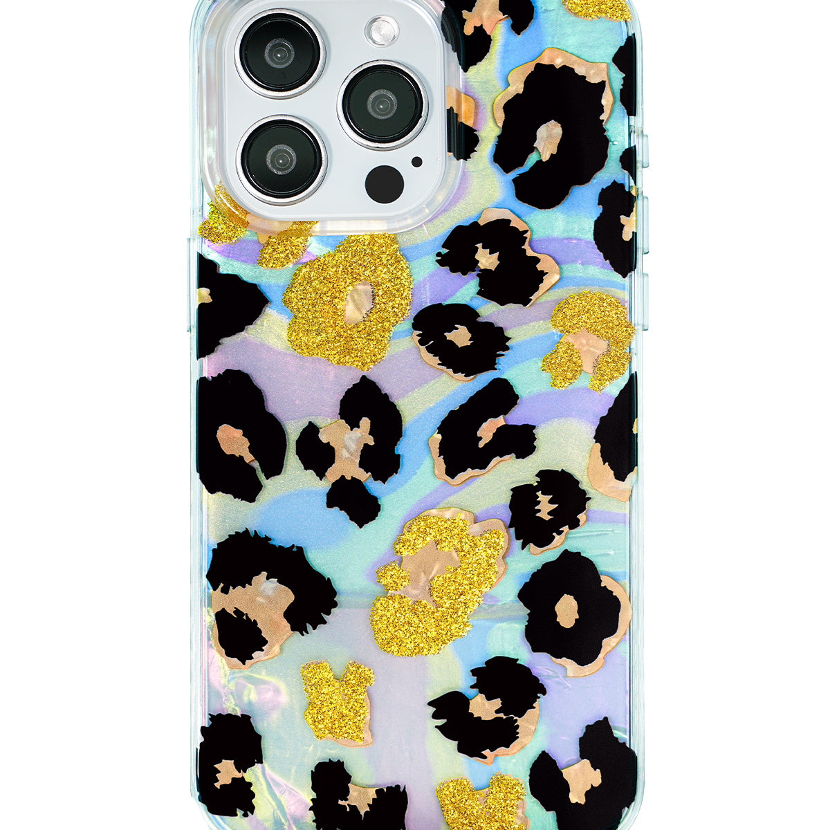 Gold Pearl Leopard iPhone Case