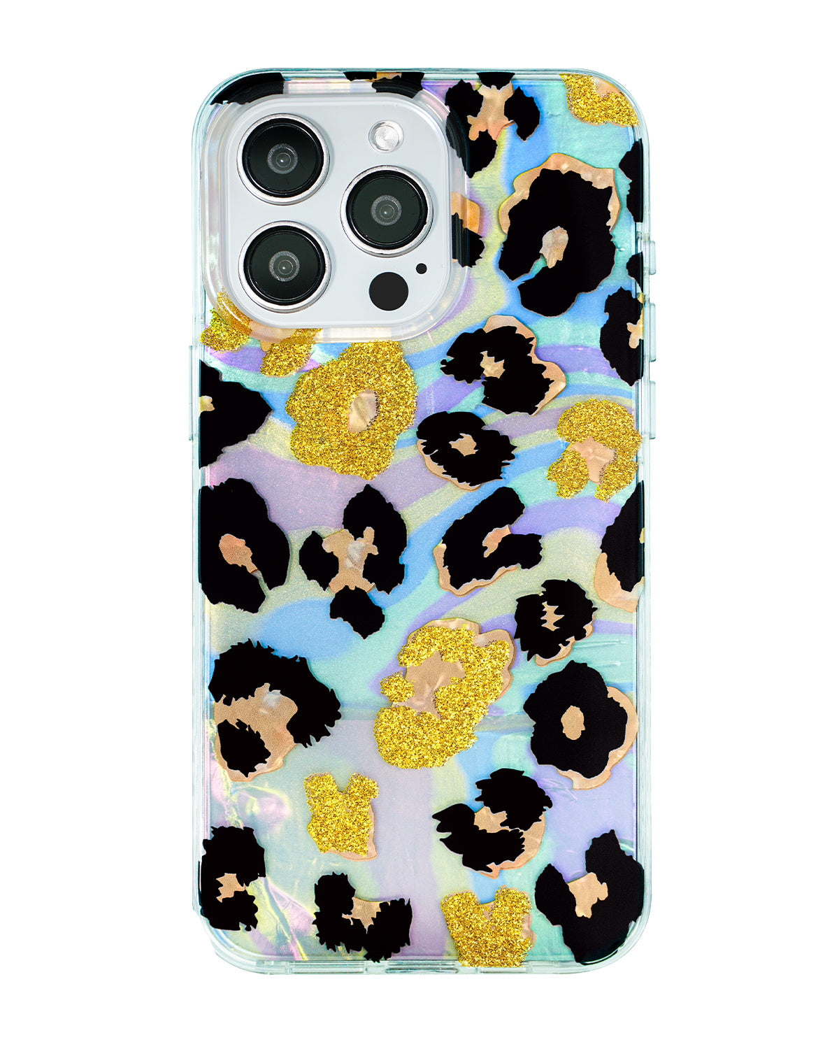 Gold Pearl Leopard iPhone Case