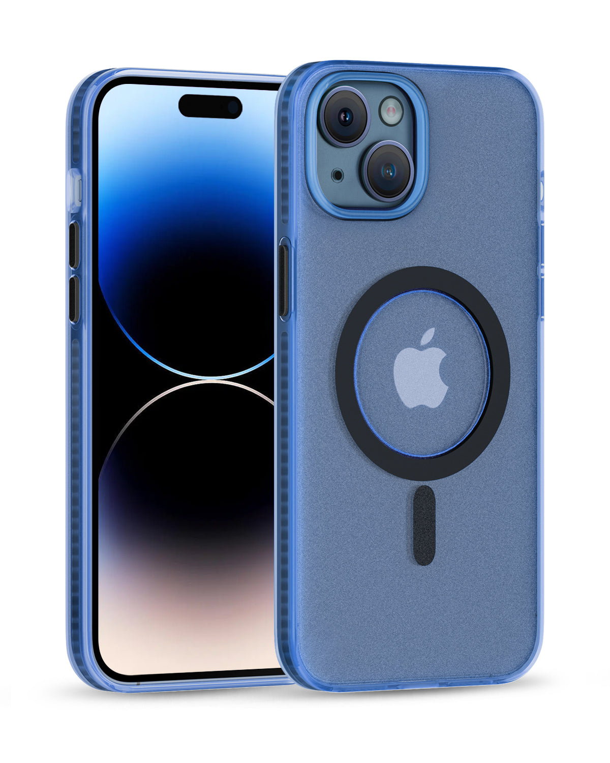 Matte Blue Magnetic iPhone Case