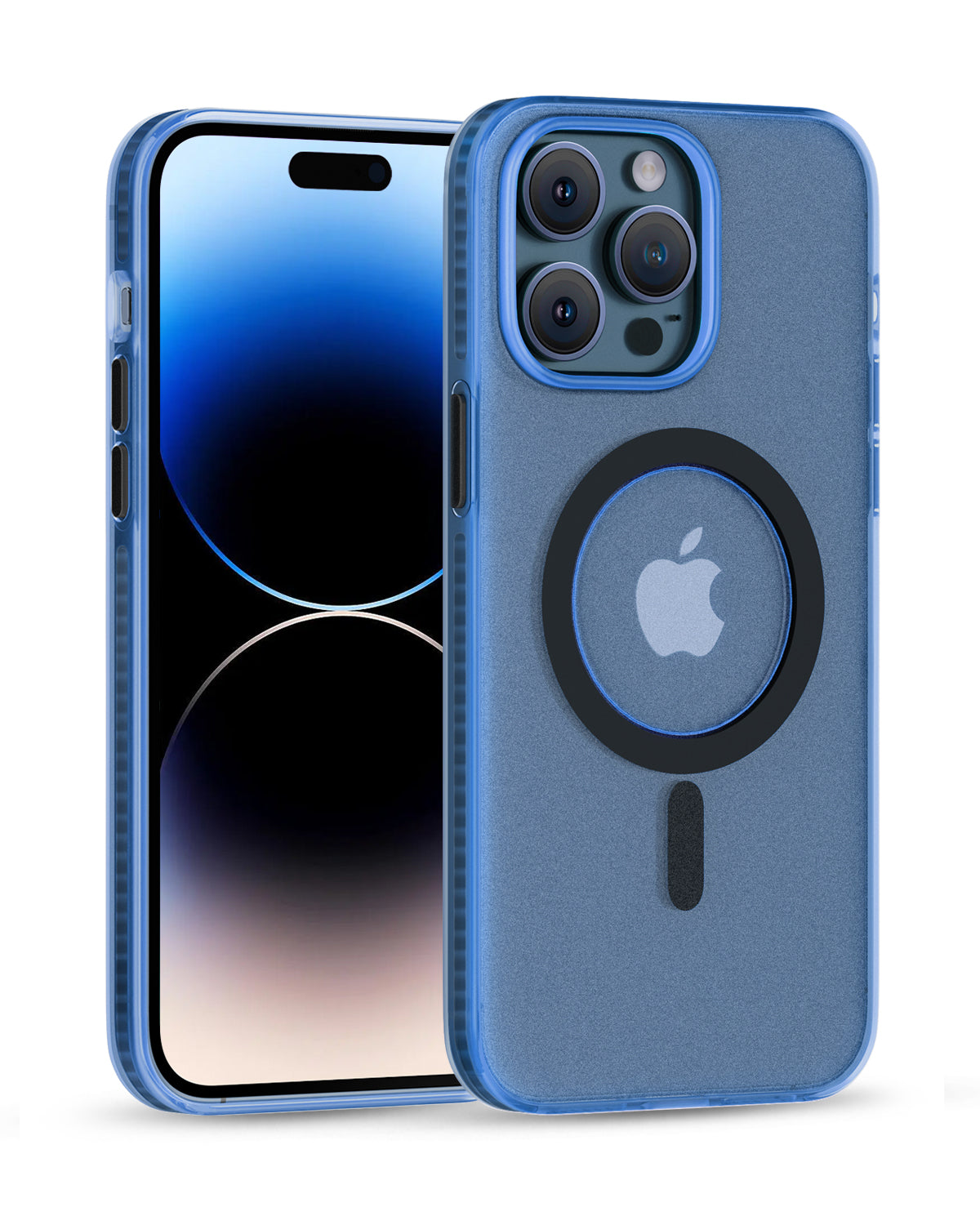 Matte Blue Magnetic iPhone Case