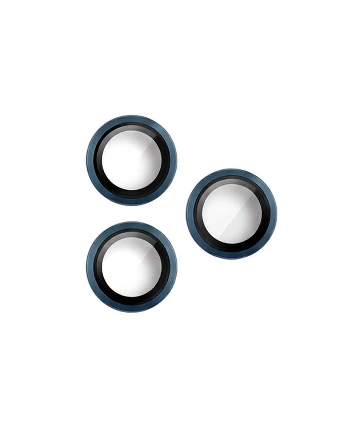 Split Matte Metal Camera Lens Protector for iPhone