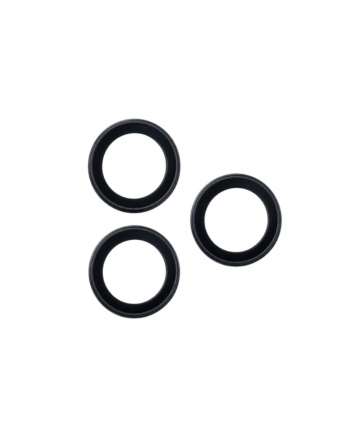Split Matte Metal Camera Lens Protector for iPhone