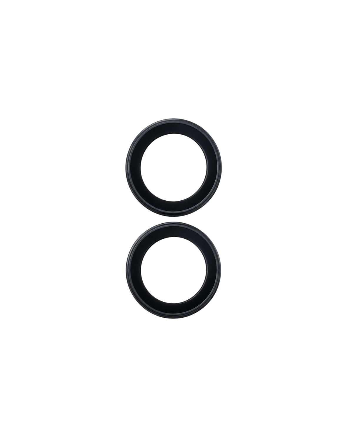 Split Matte Metal Camera Lens Protector for iPhone