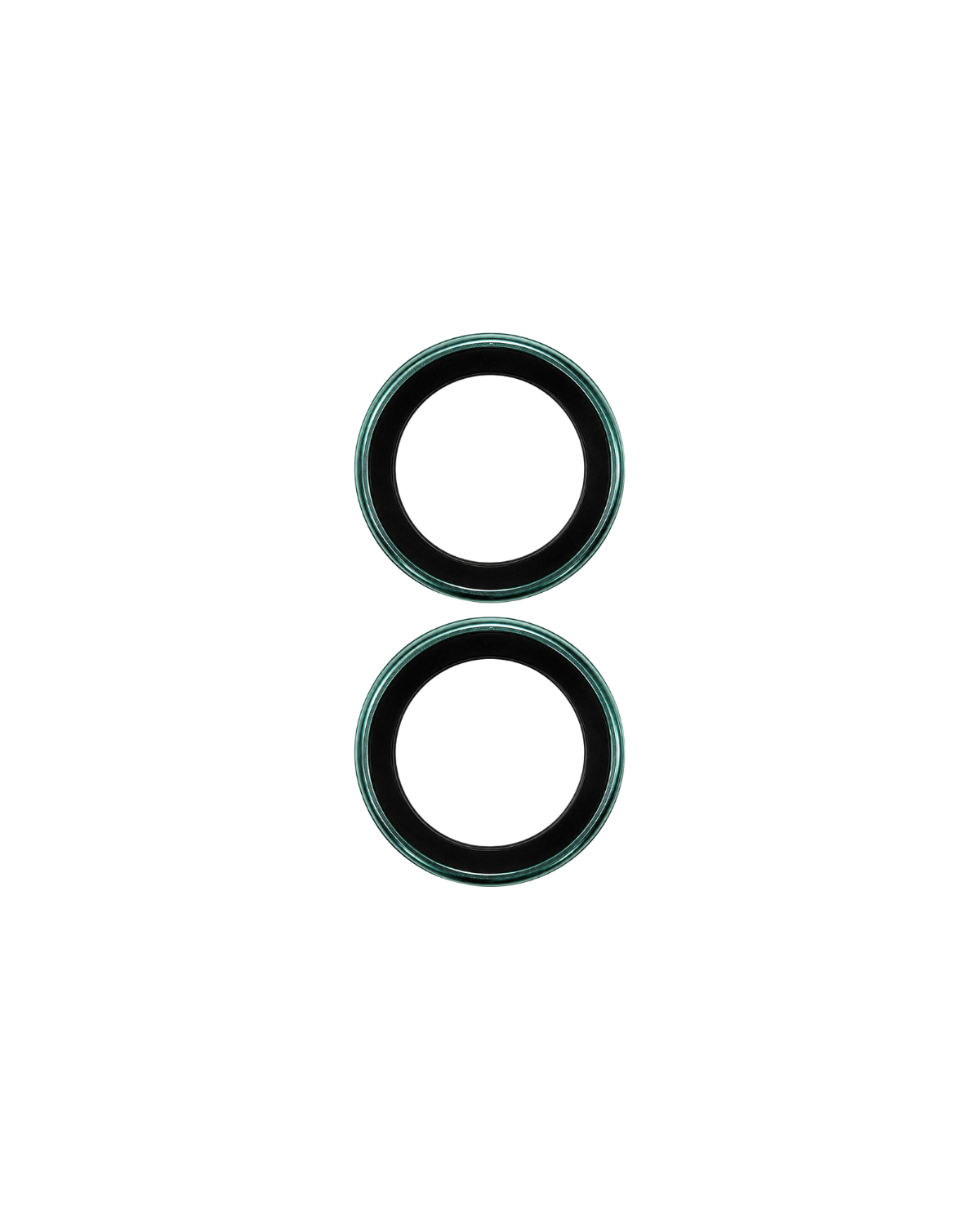 Split Matte Metal Camera Lens Protector for iPhone