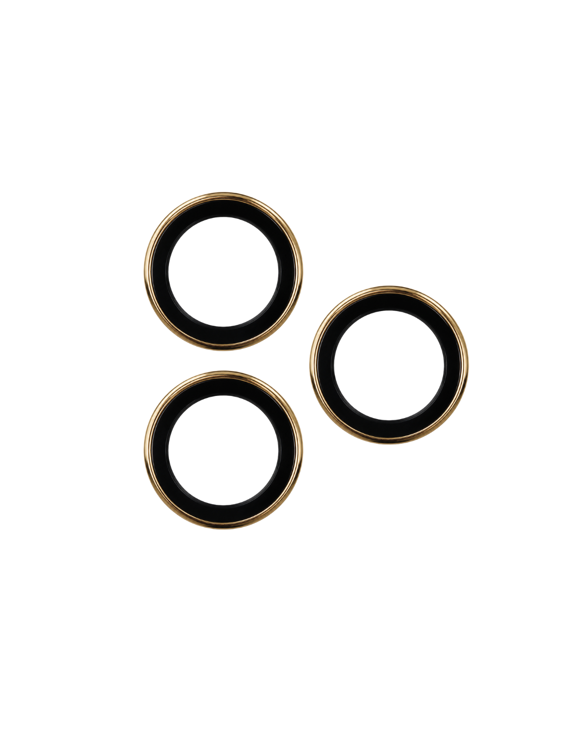 Split Matte Metal Camera Lens Protector for iPhone