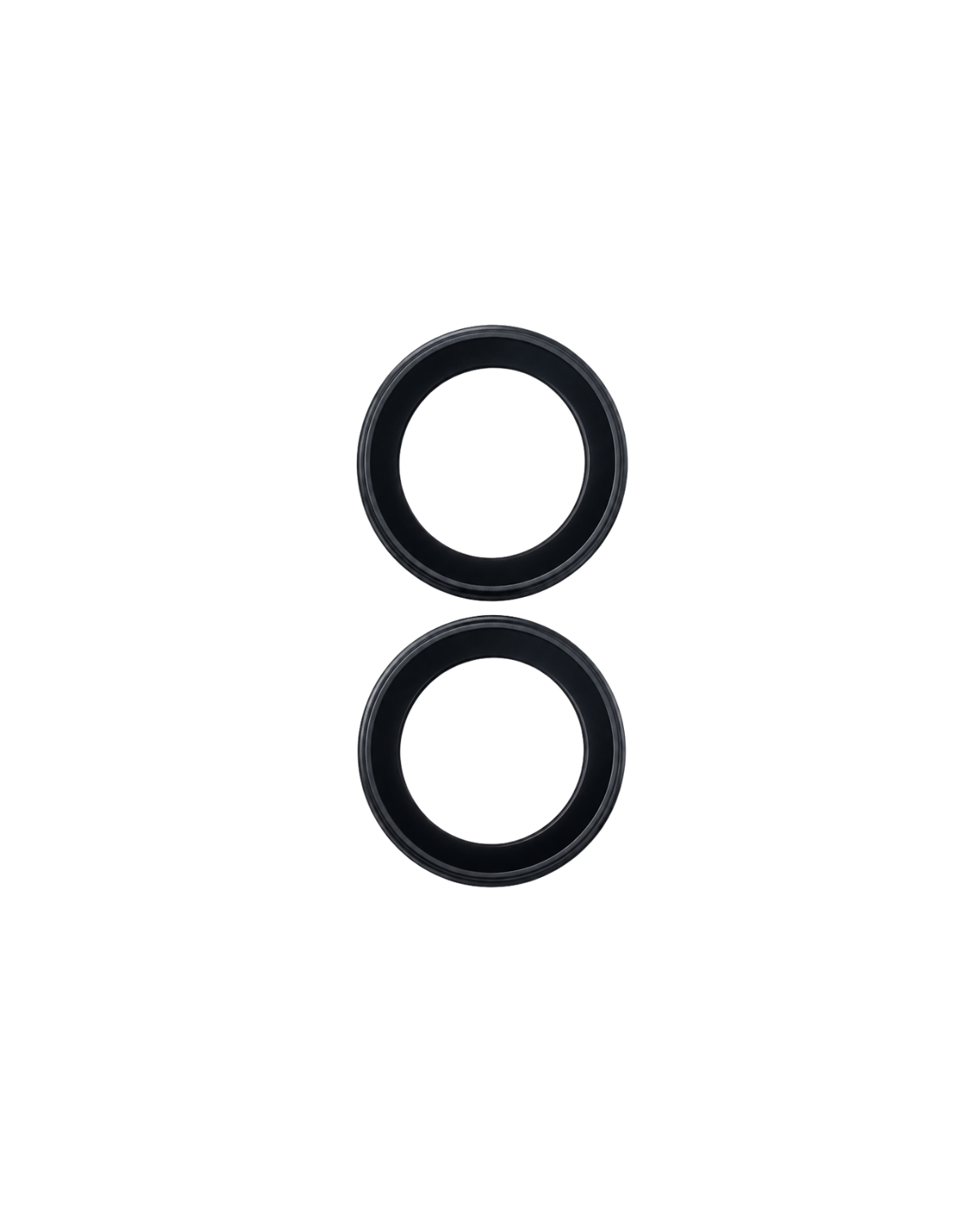 Split Matte Metal Camera Lens Protector for iPhone