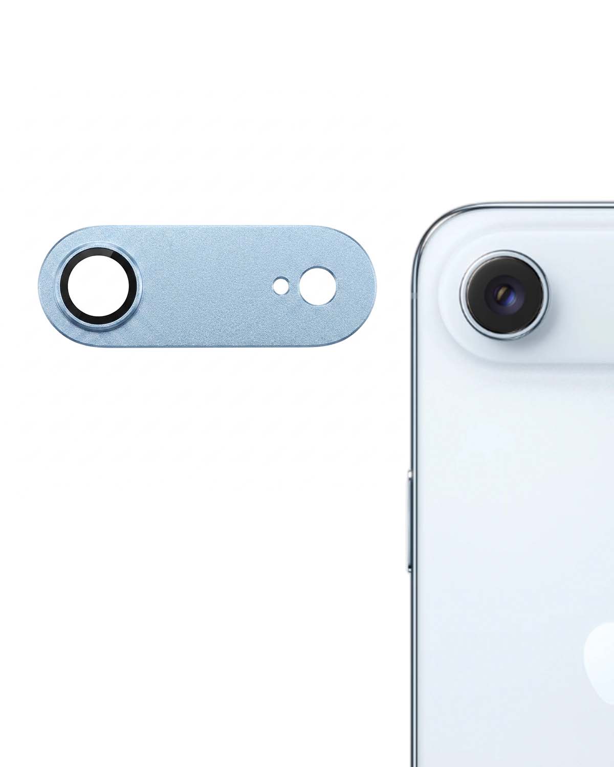 Unibody Matte Metal Camera Lens Protector for iPhone