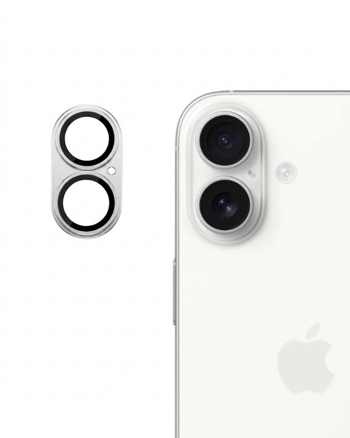 Unibody Matte Metal Camera Lens Protector for iPhone