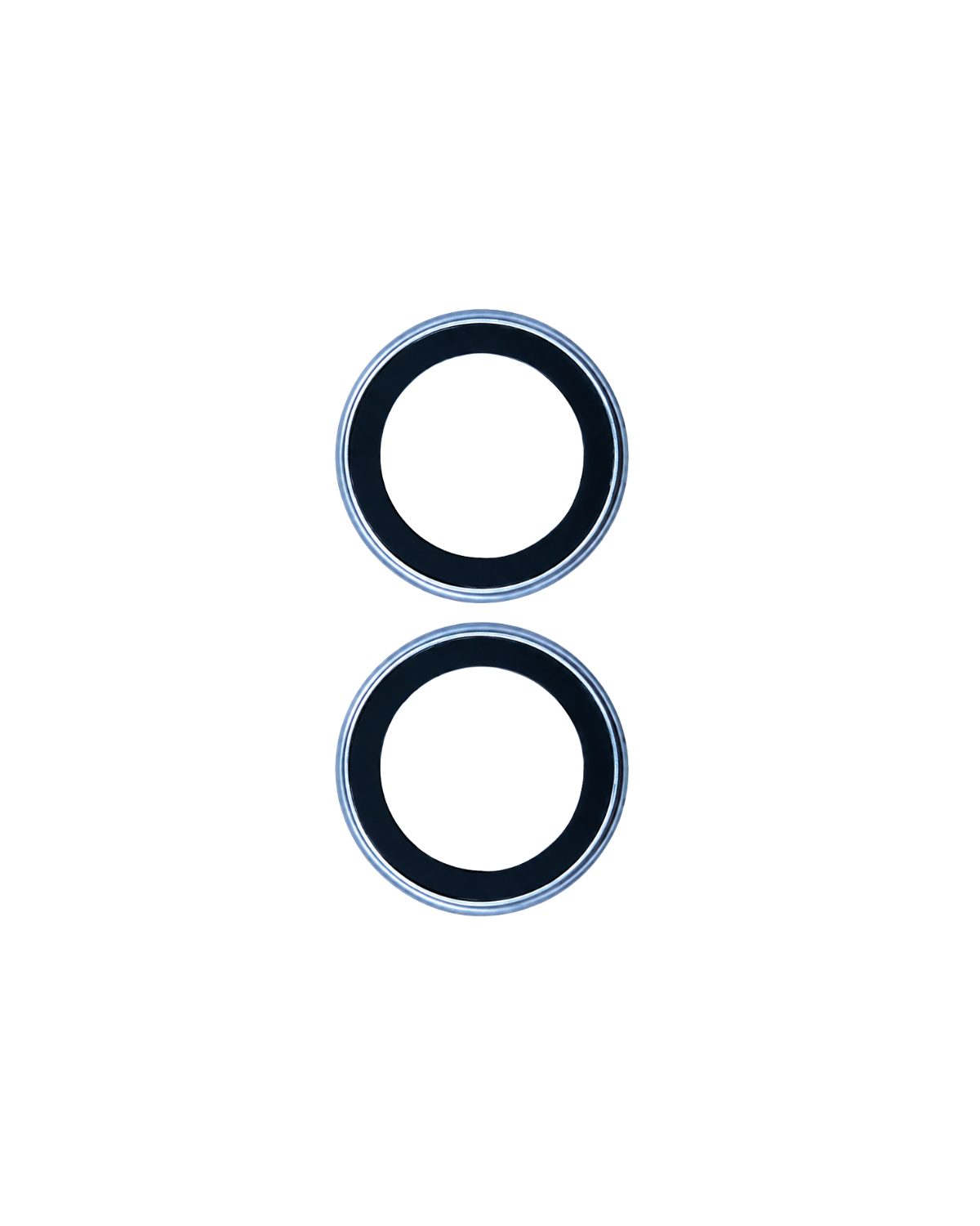 Split Matte Metal Camera Lens Protector for iPhone