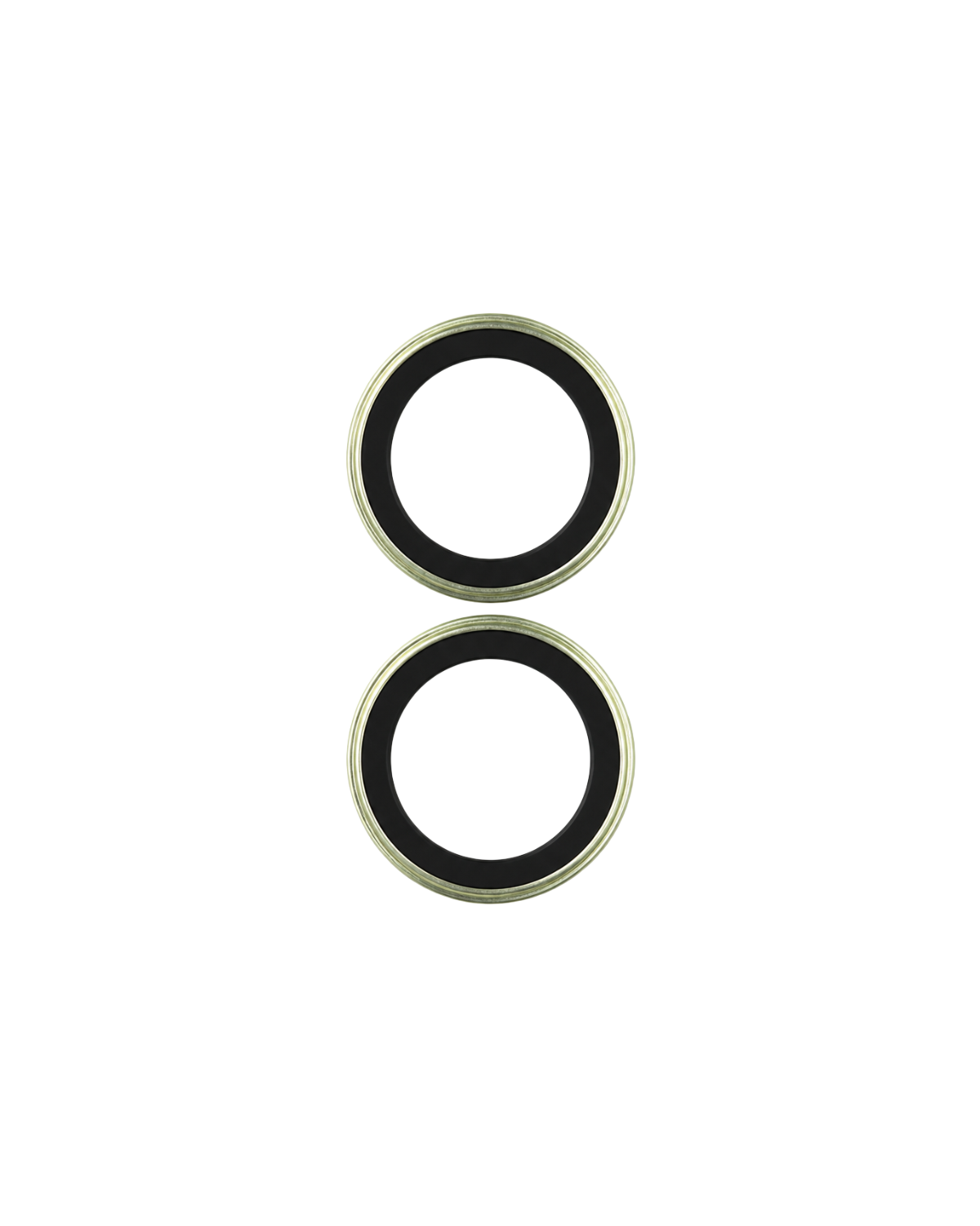 Split Matte Metal Camera Lens Protector for iPhone