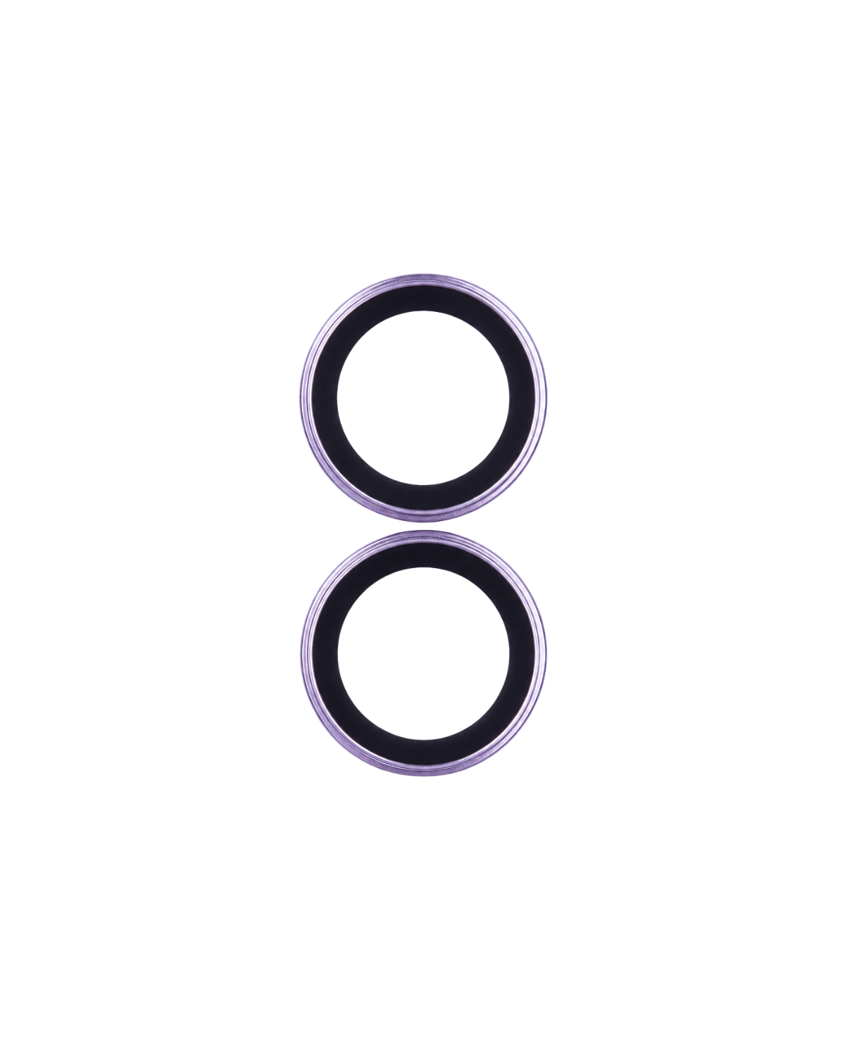 Split Matte Metal Camera Lens Protector for iPhone