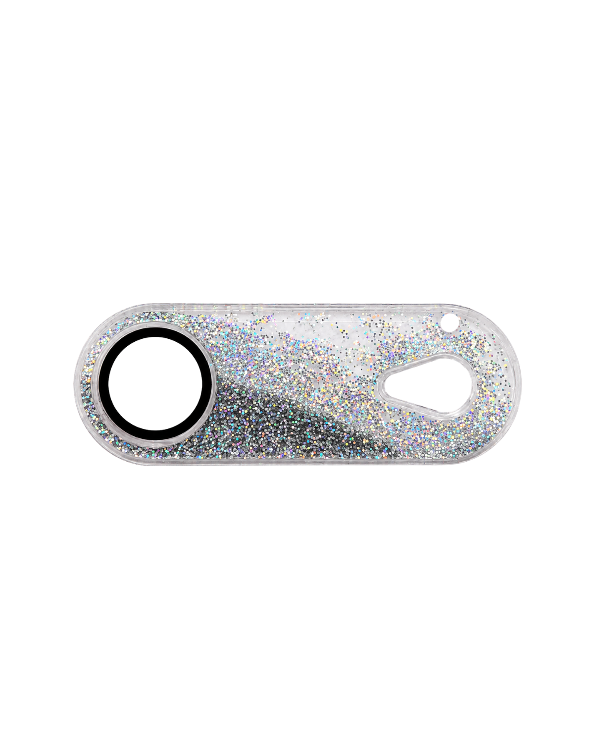 Silver Gleam Flow Unibody Camera Lens Protector for iPhone