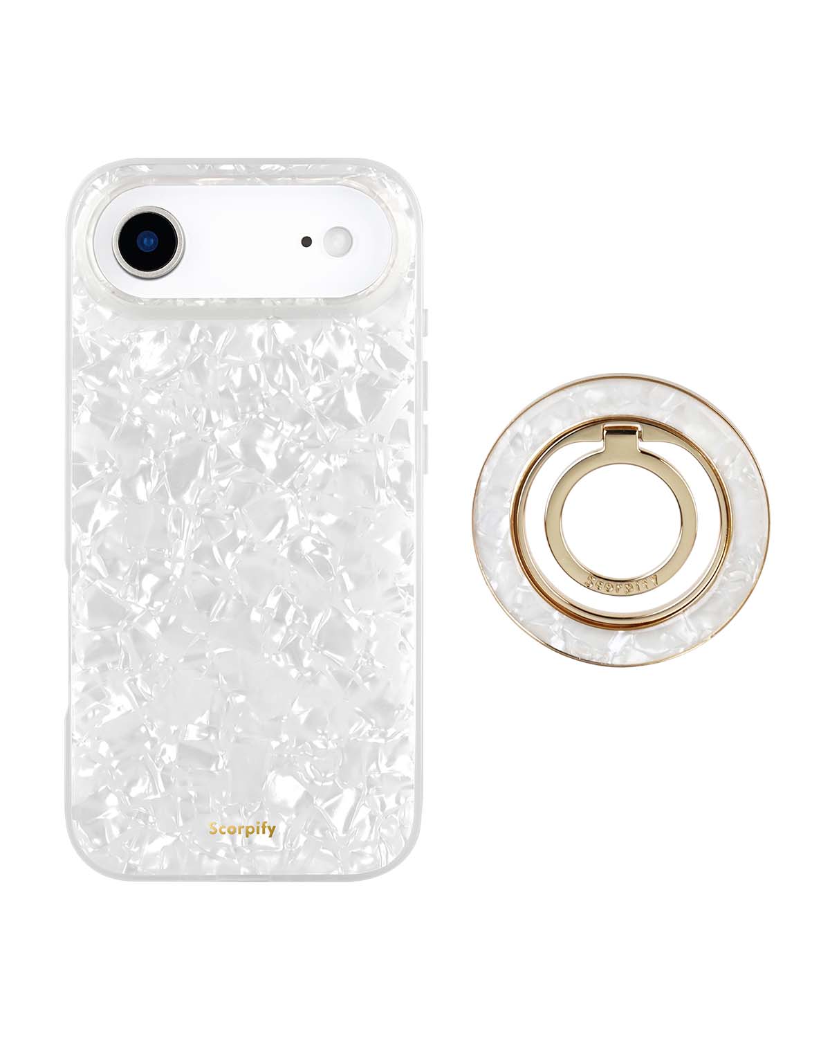 White Pearl MagSafe iPhone Bundle Set