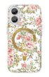Elegant Country Rose Phone Case With Subtle MagSafe Feature