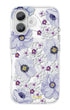Scorpify MagSafe case featuring purple floral accents