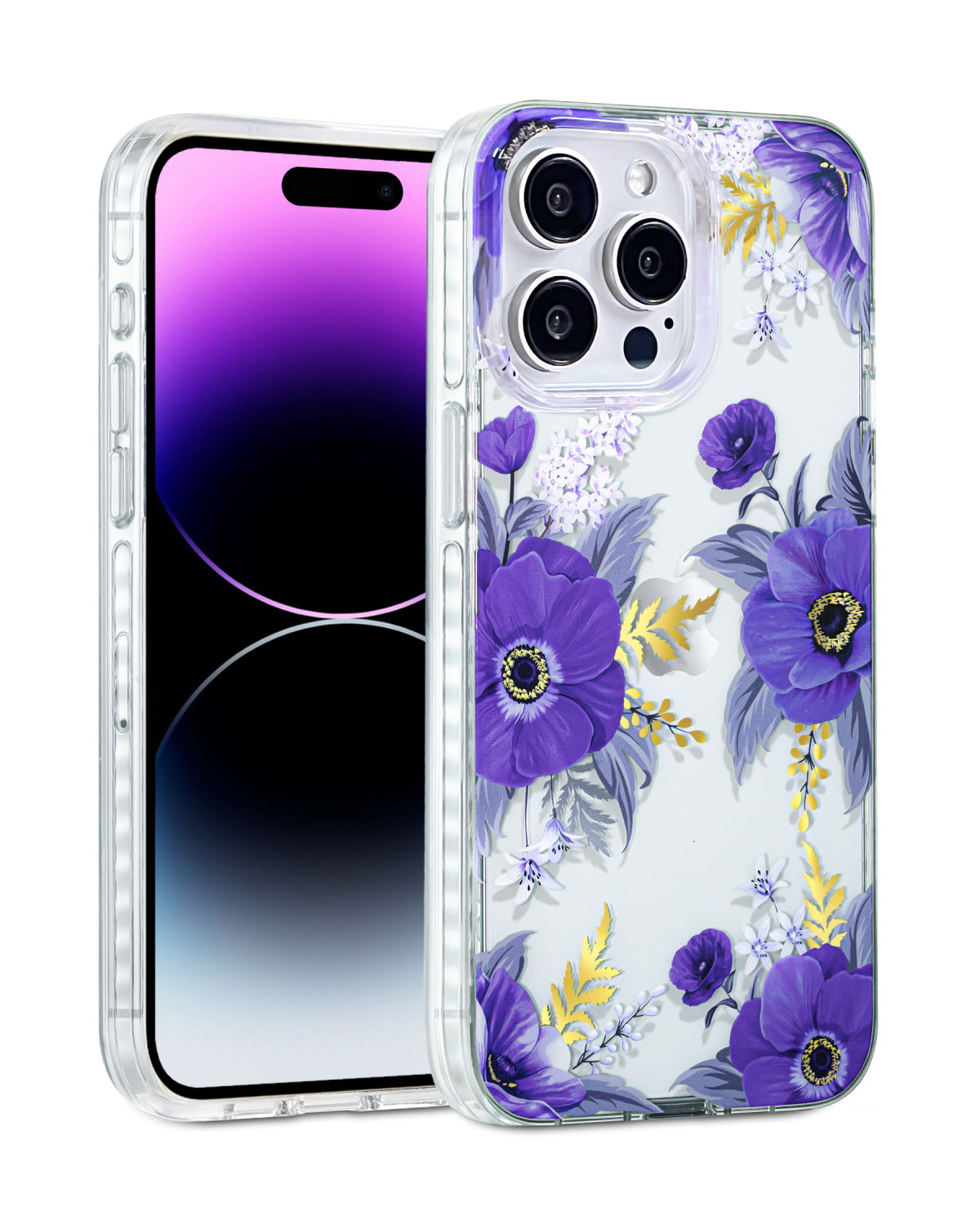 Violet Anemone iPhone Case
