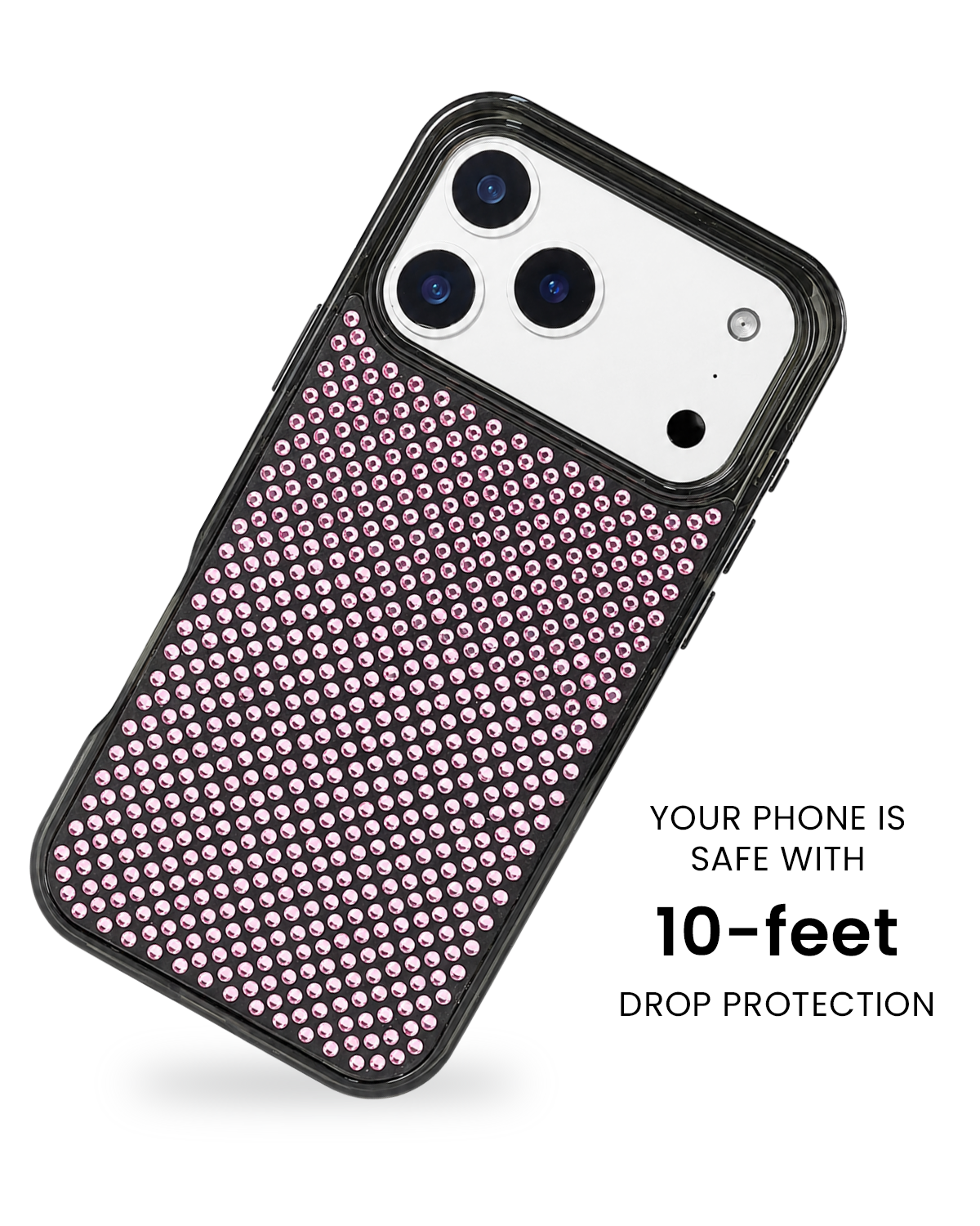 Pink Diamond Lustre iPhone Case