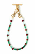Emerald & Coral - front view