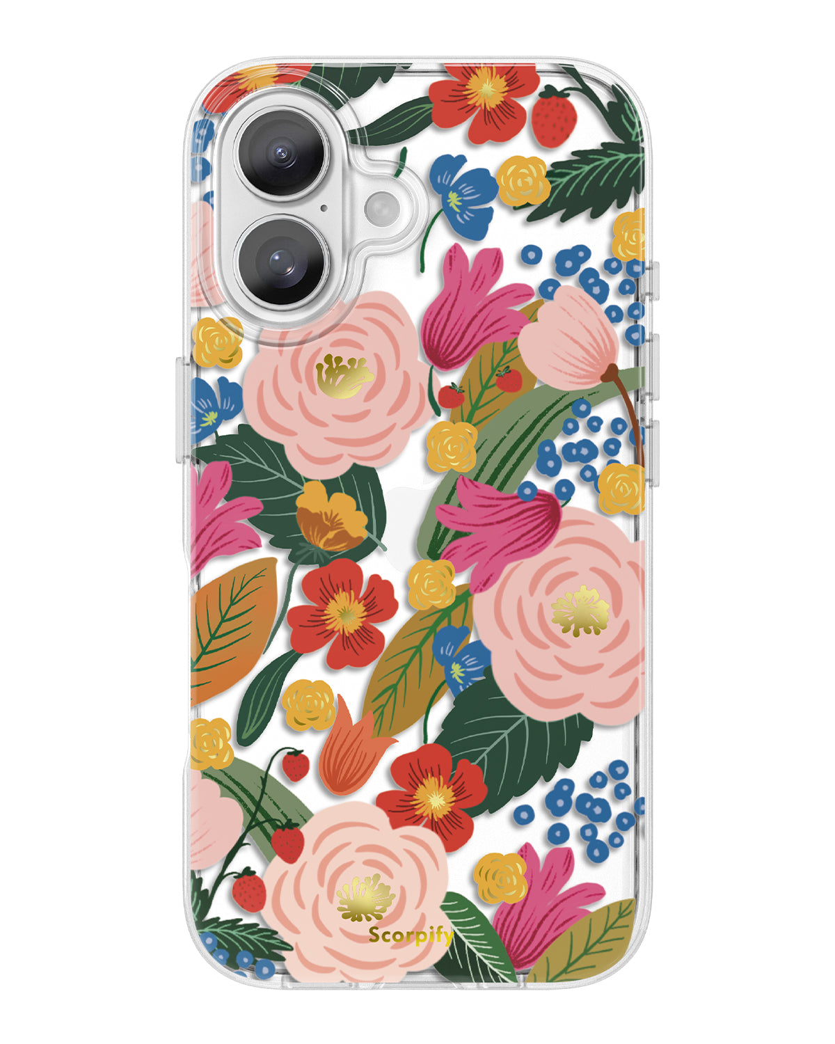 Trendy Camellia Blossom Phone Case In Soft Pastel Shades