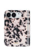 Pink tortoise shell print iPhone Duo case with MagSafe compatibility