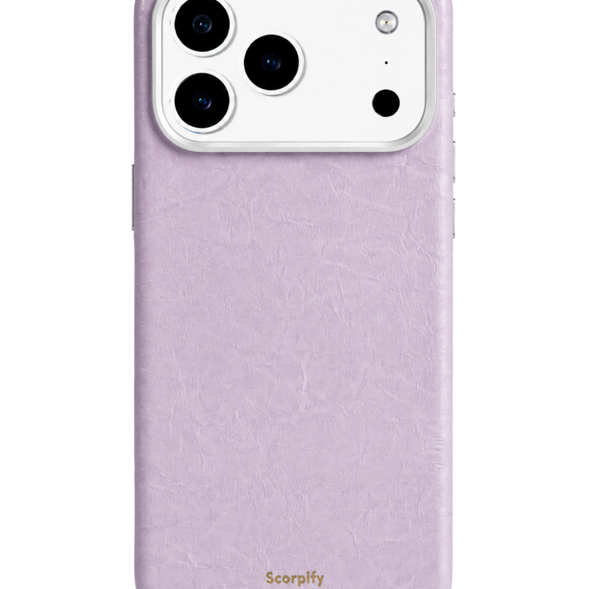 Lavender Crinkle Lumina Leather MagSafe iPhone Case
