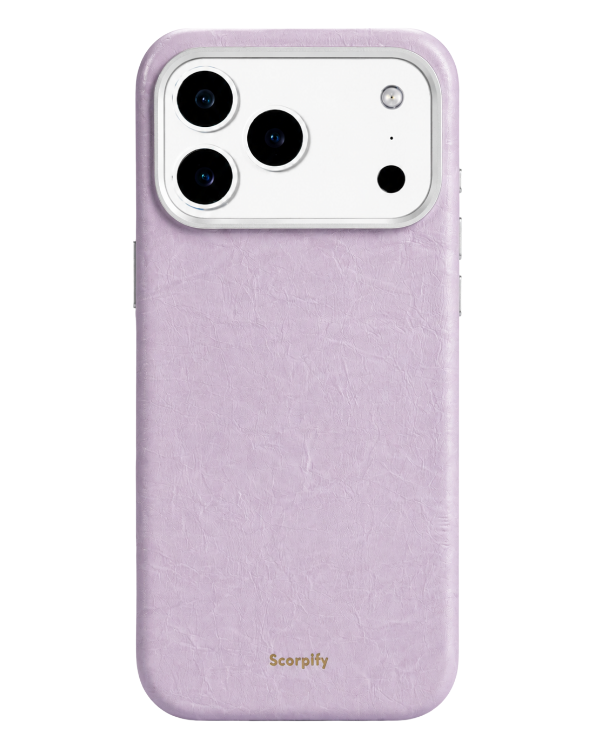 Lavender Crinkle Lumina Leather MagSafe iPhone Case