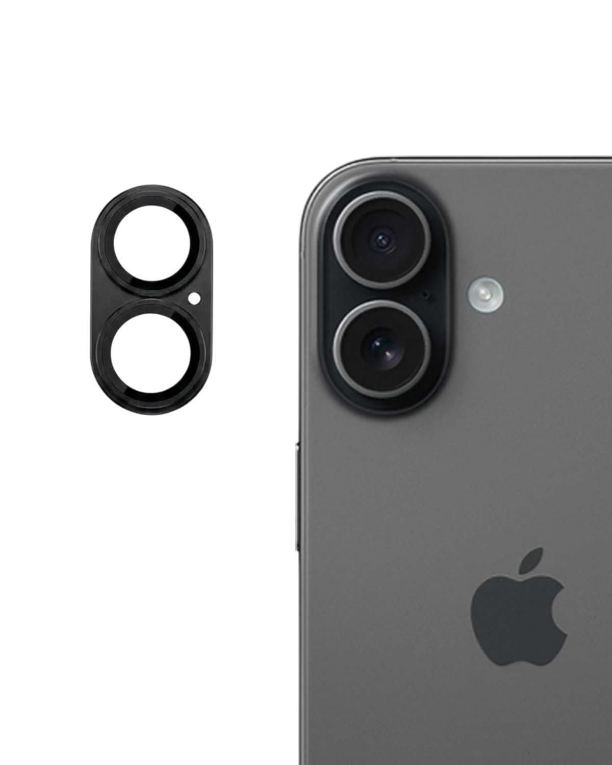 Unibody Matte Metal Camera Lens Protector for iPhone