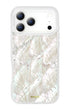 Soft glow pearl phone case with sparkly reflections