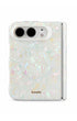 Colorful mother-of-pearl iPhone Duo case with MagSafe compatibility