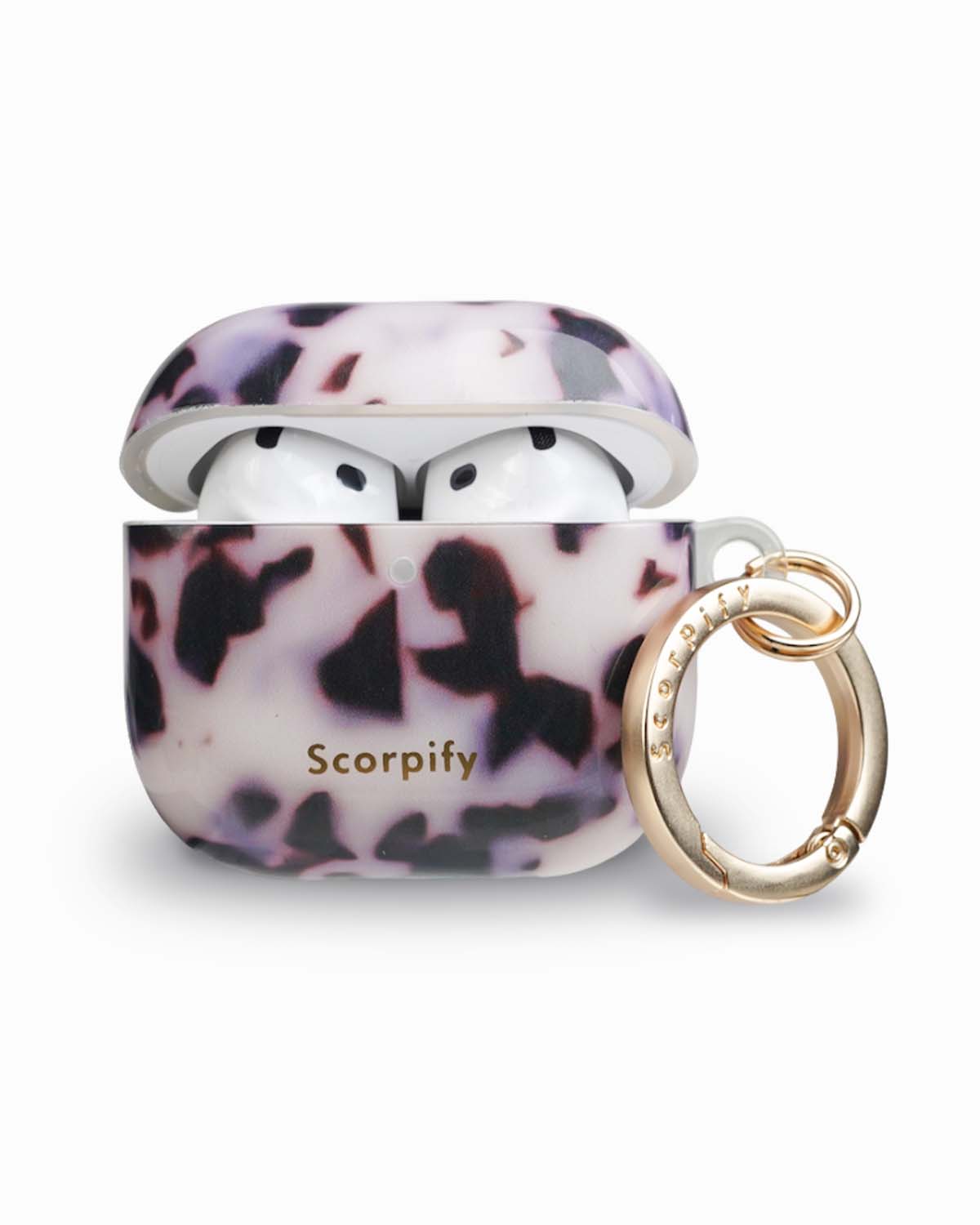 Pink Tortoise Shell AirPods Case