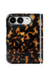 Dark brown tortoise shell iPhone Duo case with MagSafe compatibility