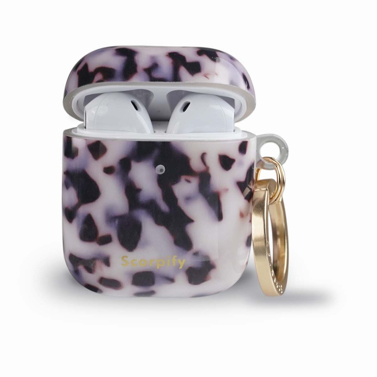 Pink Tortoise Shell AirPods Case