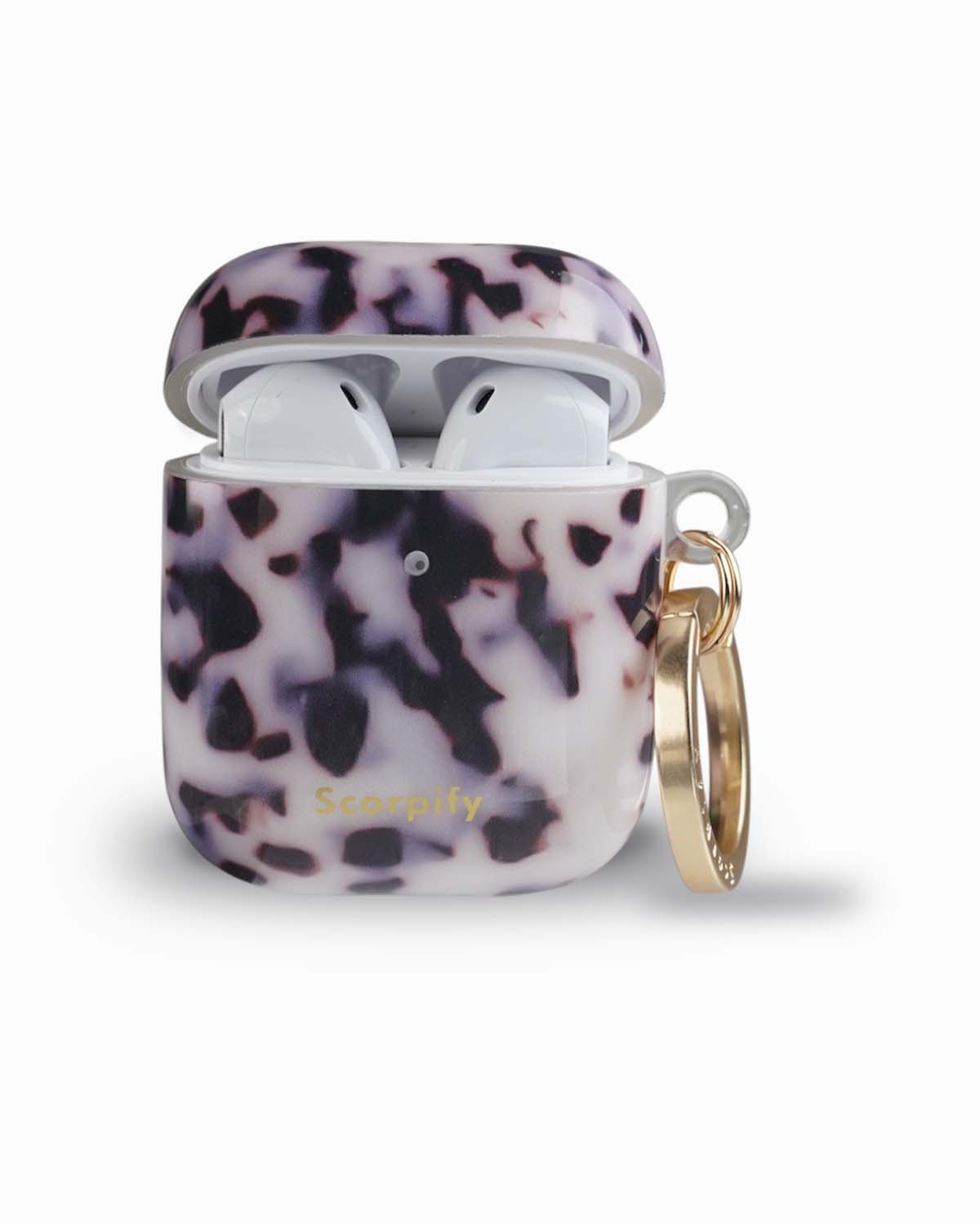 Pink Tortoise Shell AirPods Case