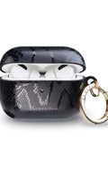 Matte Black Snake AirPods Case